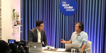 Bác sĩ Trương Hữu Khanh tại chương trình The Quoc Khanh Show